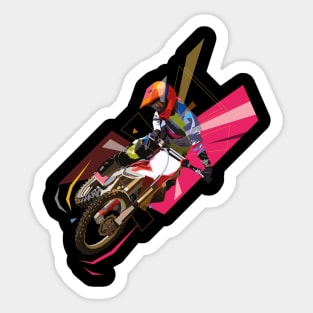 Motocross Sticker